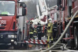Incendiu la o anexă aparţinând Spitalului de Cardiologie din staţiunea Covasna