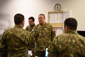 Șeful Statului Major al Apărării i-a vizitat pe militarii care se antrenează la Cincu