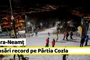 Piatra-Neamţ: Încasări record pe Pârtia Cozla