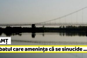 Neamţ: Bărbatul care ameninţa că se sinucide nu este la prima abatere