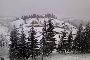 Codul galben de ninsori şi viscol în Bistriţa-Năsăud, prelungit