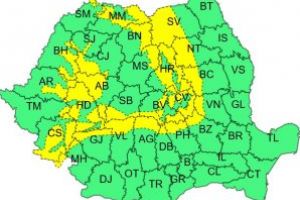 ACTUALIZARE: Un nou Cod galben de viscol care vizeaza Maramuresul. Pana cand e valabil