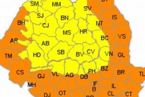 METEO. Iarna NU s-a terminat. COD PORTOCALIU de NINSORI şi VISCOL. ANM, în alertă