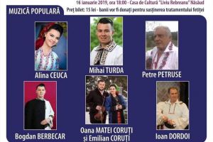 Spectacol caritabil la Năsăud pentru o fetiţă din Romuli bolnavă de leucemie