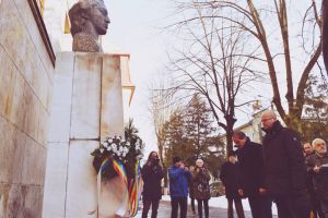 FOTO. 169 de ani de la naşterea lui Mihai Eminescu! Marele poet, omagiat la Satu Mare
