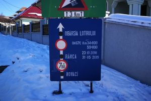 Trafic restricţionat la Rânca!