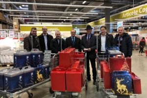Fiscul contribuie cu 70 de pachete pentru „Camionul de Crăciun în Basarabia”