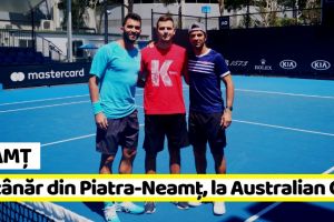 Neamţ: Un tânăr din Piatra-Neamţ, la Australian Open