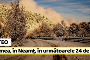 Meteo: Vremea, în Neamţ, în următoarele 24 de ore (16-17 ianuarie)