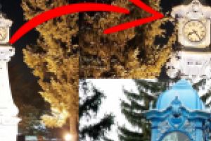 Ne facem de rusine / Ceasul din Centru are cifra romana 4 scrisa IIII si nu IV