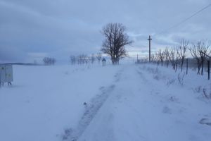 VIDEO FOTO Maşini înzăpezite la Ocna Sibiului. Cinci oameni au nevoie de ajutor