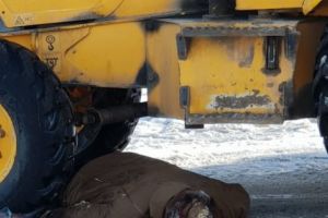 TERIFIANT! PIETON DECEDAT, ZDROBIT DE UN EXCAVATOR LA CURTEA DE ARGE: