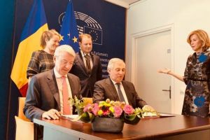 George Ciamba, in calitate de reprezentant al Consiliului UE, prezent la o serie de momente oficiale in cadrul sesiunii plenare a Parlamentului European (galerie foto) 