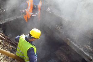 Avarie pe reţeaua electrică în zona Uzina de Apă nr. 2