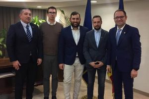 Ministrul Tineretului si Sportului, valceanul Bogdan Matei, a discutat cu reprezentanţii elevilor, studenţilor şi tinerilo