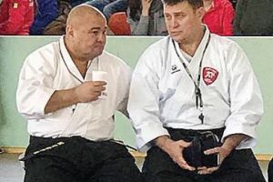 Ștefan Timofte şi Constantin Adăscăliţei, între politică şi Karate