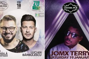 Petreceri de top la Cotton Pub –Zu Party şi  DJ-ul rezident de la ” Don’t Trust Alice”!
