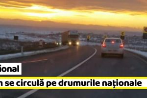 Naţional: Carosabil uscat şi ceaţă în două judeţe din Moldova. Vezi cum se circulă