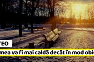 Meteo: Vremea, în Neamţ, în următoarele 24 de ore (18-19 ianuarie)