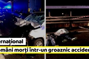 Internaţional: 4 români morţi într-un groaznic accident în Italia, în timpul unei urmăriri cu Poliţia