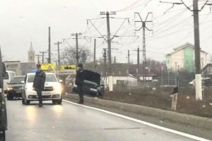 ATENȚIE ȘOFERI! Circulaţie îngreunată din cauza unui ACCIDENT