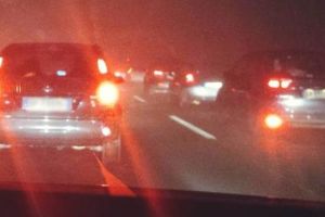 Incendiu la un autoturism pe Autostradă