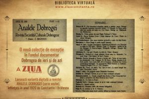 #citesteDobrogea: Dobrogea. Istoria, etnografia si statistica acesteia. Lucrari din Biblioteca Virtuala ZIUA de Constanta