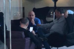 Cozmin Guşă şi Dan Andronic, întâlnire la Belgrad cu Sebastian Ghiţă