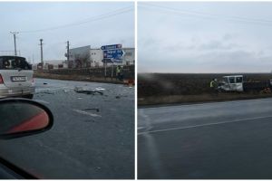 Doi şoferi băuţi implicaţi într-un accident de circulaţie cu trei victime, între Timişoara şi Șag