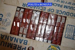 Țigări de contrabandă, confiscate din piaţă, la Adjud