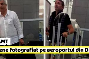 Neamţ: Arsene şi Tăriceanu, fotografiaţi pe aeroportul din Dubai