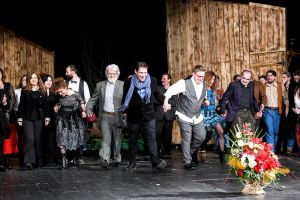 FOTOGALERIE. Pavel Bartoş, la Satu Mare. Aplauze pentru actorii Teatrului de Nord