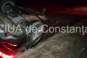 Șoferul implicat in accidentul de pe DN22, zona Palazu Mic judetul Constanta, retinut pentru 24 de ore. Doua persoane au murit pe loc