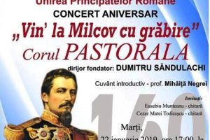 „Vin` la Milcov cu grăbire”-Concert aniversar susţinut de corul Pastorala