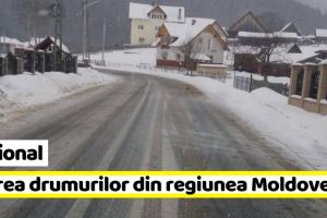 Naţional: Cum se circulă pe drumurile naţionale din regiunea Moldovei
