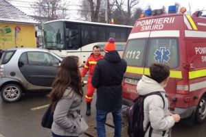 Accident la Barcanesti, pe DN1. O femeie a fost lovita de masina
