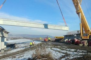 FOTO: Lucrări reluate pe tronsonul de autostradă Ogra – Câmpia Turzii !