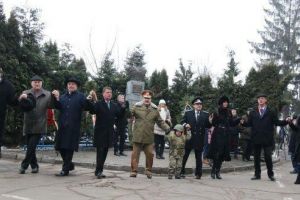 Hora Unirii, în curtea Poliţiei Mureş