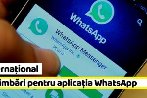 Internaţional: Schimbări în aplicaţia WhatsApp: limită de cinci mesaje