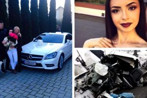 FOTO. Studentă ucisă într-un accident. Maşina, cadou de majorat!
