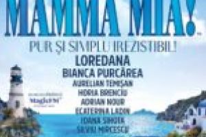 De pe Broadway, la Timişoara! Musicalul „Mamma Mia” vine în februarie în oraşul de pe Bega cu Loredana Groza cap de afiş
