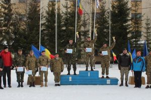 Premierea câştigătorilor Concursurilor aplicativ – militare de iarnă pentru unităţi de instrucţie, etapa pe Divizia 4 Infanterie „Gemina”