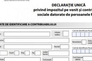 S-a dat STARTUL pentru COMPLETAREA şi depunerea DECLARAŢIEI UNICE în versiunea electronică pentru 2019. Ce trebuie să ştiţi