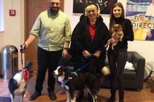 Irina Nistor a adoptat un câine din Adăpostul Primăriei Bacău