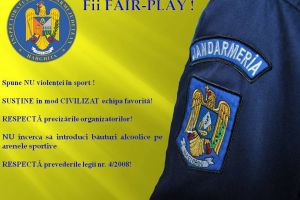 Jandarmeria Harghita: Invitaţie la fair-play