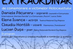 Concert de comemorare a victimelor Holocaustului, în 27 ianuarie la Sinagoga Bistriţa