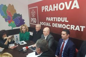 Conferinta de presa la PSD Prahova. Stefanescu si Nicolicea au venit la Ploiesti