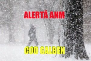 Cod GALBEN, la Braşov, de joi
