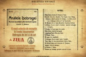 #citesteDobrogea: Curiositati Dobrogene“. Lucrari din Biblioteca Virtuala ZIUA de Constanta