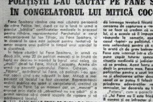 Fane Spoitoru căutat de mascaţi în frigiderul lui Cocoşatu